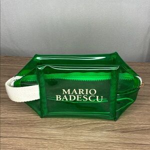 πΌ 3/$25 Mario badescu green clear makeup bag SEE DESCRIPTION